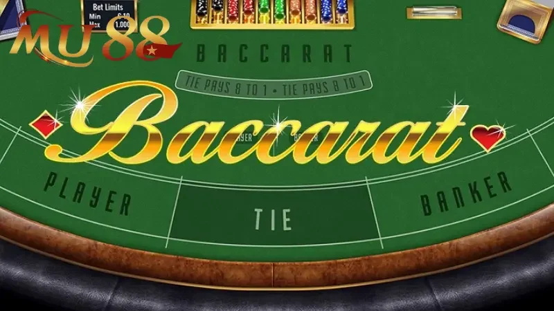 Baccarat MU88 là tựa game cá cược hấp dẫn giúp bạn kiếm thêm thu nhập